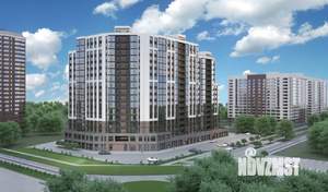 1-к квартира, строящийся дом, 55м2, 15/17 этаж