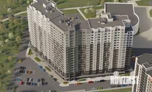 1-к квартира, строящийся дом, 39м2, 16/19 этаж