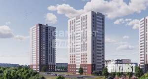 1-к квартира, вторичка, 41м2, 2/19 этаж