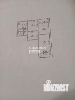 3-к квартира, вторичка, 87м2, 9/10 этаж