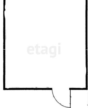 Студия квартира, вторичка, 13м2, 3/5 этаж