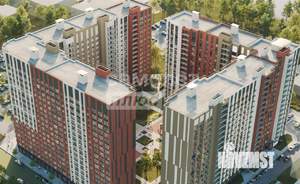 1-к квартира, строящийся дом, 41м2, 8/17 этаж