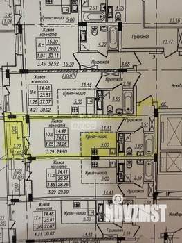 Студия квартира, вторичка, 27м2, 17/25 этаж
