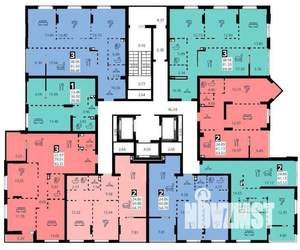 2-к квартира, вторичка, 66м2, 16/24 этаж