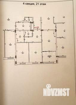 2-к квартира, сданный дом, 71м2, 21/26 этаж