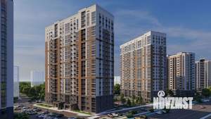 2-к квартира, строящийся дом, 62м2, 3/21 этаж