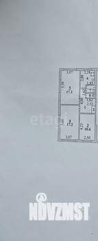 3-к квартира, вторичка, 61м2, 1/5 этаж