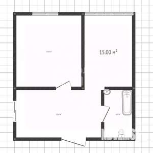 1-к квартира, вторичка, 38м2, 7/14 этаж
