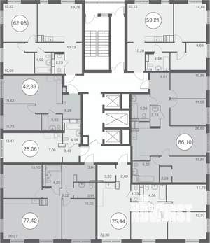 3-к квартира, вторичка, 75м2, 2/25 этаж