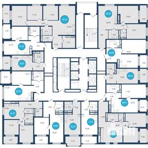 2-к квартира, вторичка, 62м2, 18/22 этаж