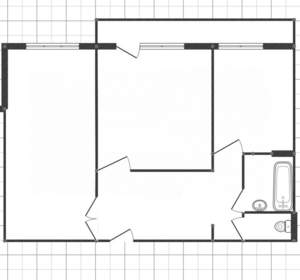 2-к квартира, вторичка, 50м2, 4/9 этаж
