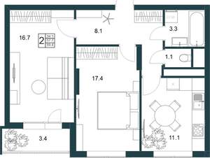 Фото квартиры на продажу (1)