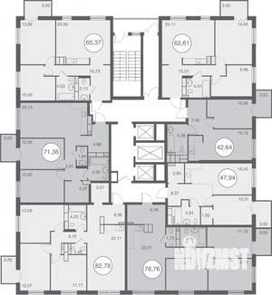 3-к квартира, вторичка, 83м2, 14/25 этаж