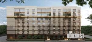 1-к квартира, строящийся дом, 27м2, 3/7 этаж