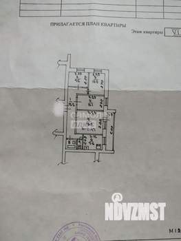 4-к квартира, вторичка, 74м2, 6/10 этаж