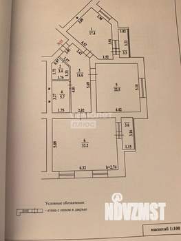 2-к квартира, вторичка, 96м2, 4/8 этаж