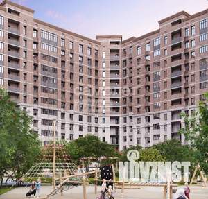 2-к квартира, строящийся дом, 53м2, 12/15 этаж