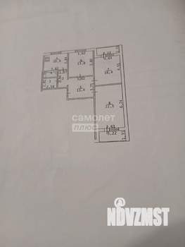3-к квартира, вторичка, 87м2, 9/10 этаж