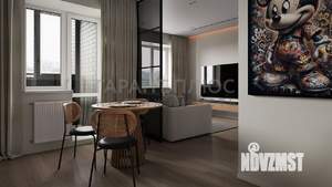 1-к квартира, вторичка, 42м2, 21/25 этаж