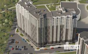 1-к квартира, строящийся дом, 39м2, 10/19 этаж