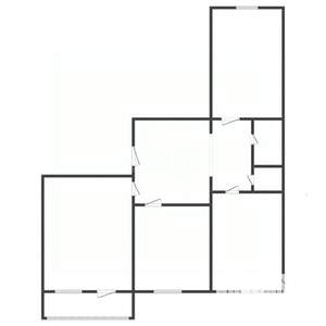 3-к квартира, вторичка, 60м2, 2/5 этаж