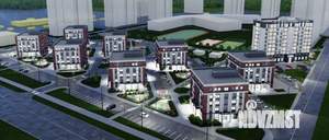 2-к квартира, строящийся дом, 59м2, 5/5 этаж