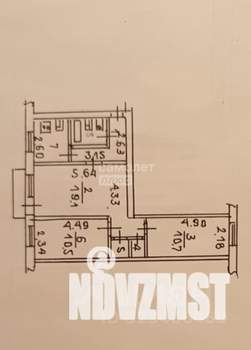 3-к квартира, вторичка, 56м2, 4/5 этаж