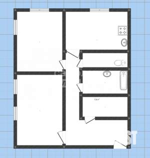2-к квартира, вторичка, 59м2, 2/3 этаж