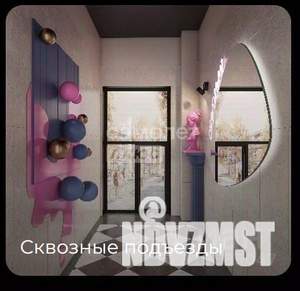 2-к квартира, строящийся дом, 58м2, 9/12 этаж