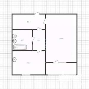 1-к квартира, вторичка, 41м2, 8/14 этаж