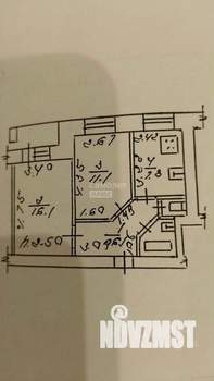 2-к квартира, вторичка, 45м2, 3/10 этаж