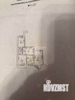 3-к квартира, вторичка, 63м2, 4/5 этаж