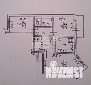 3-к квартира, вторичка, 63м2, 4/10 этаж
