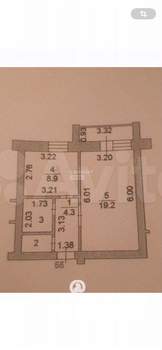 1-к квартира, вторичка, 38м2, 3/10 этаж