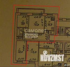 3-к квартира, вторичка, 62м2, 5/10 этаж