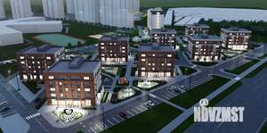 2-к квартира, строящийся дом, 61м2, 3/5 этаж