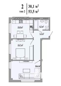 Фото квартиры на продажу (1)