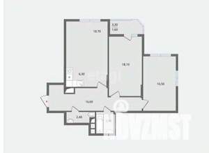 3-к квартира, вторичка, 82м2, 20/27 этаж