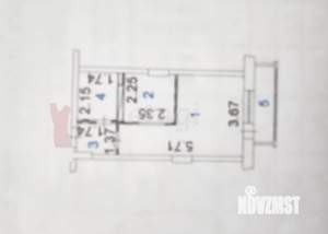 Студия квартира, вторичка, 26м2, 10/19 этаж