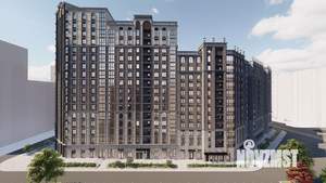 2-к квартира, строящийся дом, 55м2, 9/15 этаж