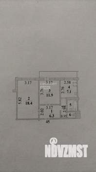 2-к квартира, вторичка, 50м2, 2/10 этаж