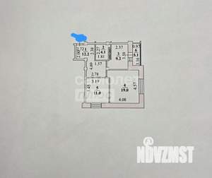 2-к квартира, вторичка, 56м2, 3/16 этаж