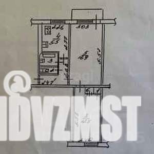 2-к квартира, вторичка, 44м2, 5/5 этаж