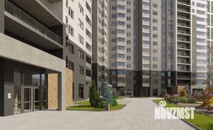 1-к квартира, строящийся дом, 46м2, 19/19 этаж