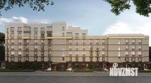 1-к квартира, строящийся дом, 40м2, 4/7 этаж