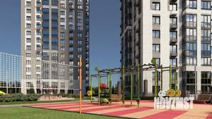 1-к квартира, строящийся дом, 41м2, 13/25 этаж