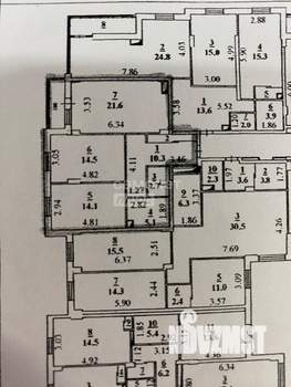 2-к квартира, вторичка, 74м2, 16/25 этаж