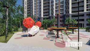 2-к квартира, строящийся дом, 62м2, 17/18 этаж