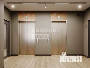 3-к квартира, строящийся дом, 66м2, 16/25 этаж