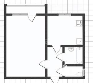 1-к квартира, вторичка, 37м2, 7/10 этаж